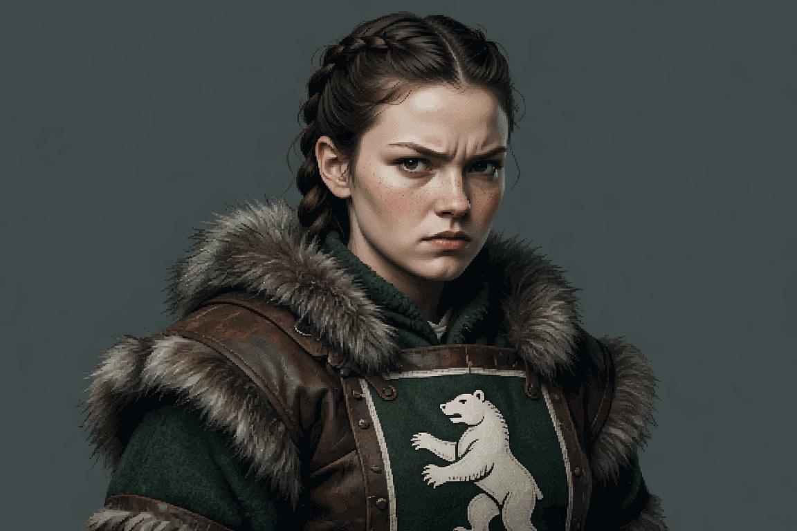 Portrait of Lyanna Mormont