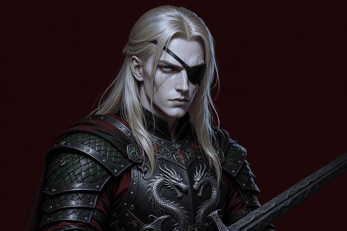 Portrait of Aemond Targaryen