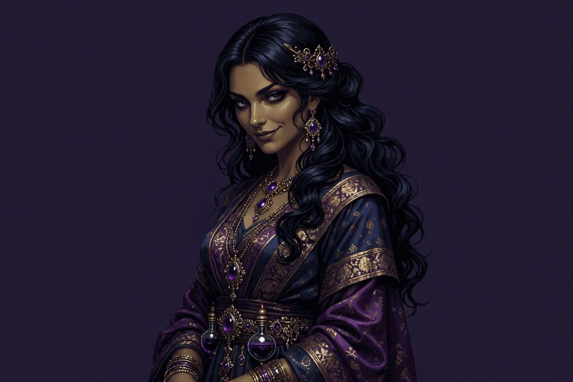Portrait of Tyanna of the Tower